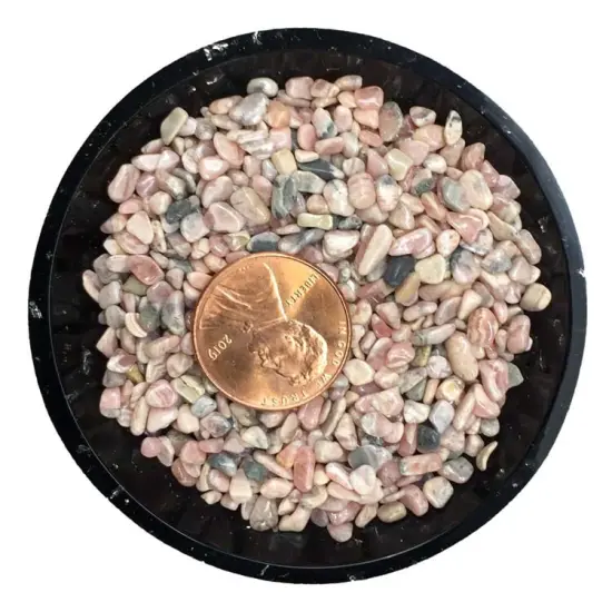 Rhodonite Tiny Crystal Chips &ndash; Size 00 {2}