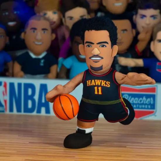Bleacher Creatures Atlanta Hawks Trae Young 10" Plush Figure (Black Uniform) {2}