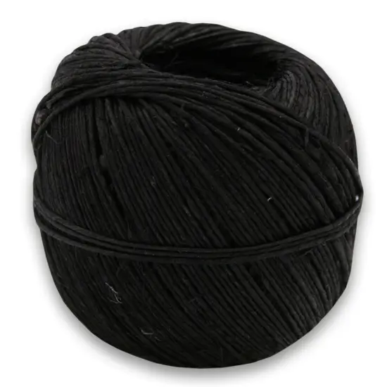 Hemptopia, Hungarian Hemp Twine Ball Black {1}
