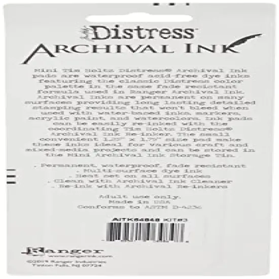 Ranger TH Dist Archival Ink Kit #3, Mini {3}