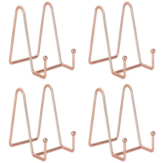 Kitcheniva 4" Metal Frame Holder Display Stands 8 Pack Black {2}