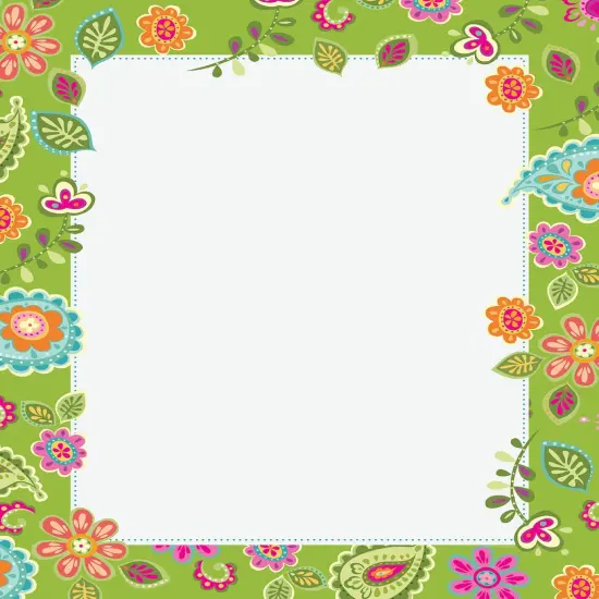 Great Papers! Paisley Flowers Stationery Letterhead, Invitations and Announcements, Printer Friendly, 8.5"x11", 80 Pack {1}