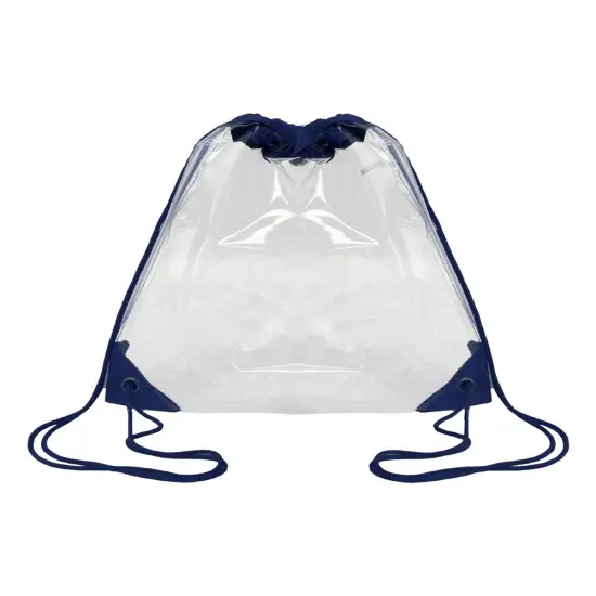 Ultimate Stylish Clear Drawstring Pack | PVC material Fashionable Transparent Travel Backpack | RAHEEV&reg; {5}