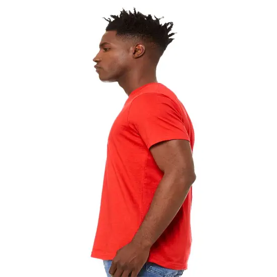 BELLA + CANVAS&reg; Jersey Crewneck Short Sleeve Tee Military green {5}