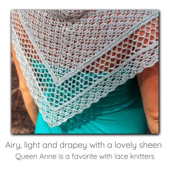 Queen Anne 100% Baby Alpaca Yarn: Fine Lace Weight for Knit and Crochet {4}