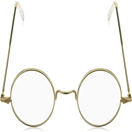 Forum Novelties Round Wire Rim Glasses Costume Accessory {2}