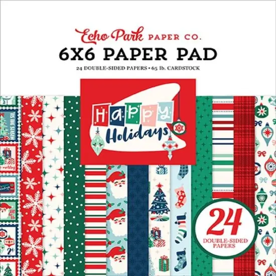 Echo Park Happy Holidays 6x6 Paper Pad {1}