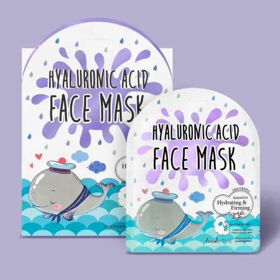 LOOK AT ME Face mask, 10 sheets Hyaluronic {1}