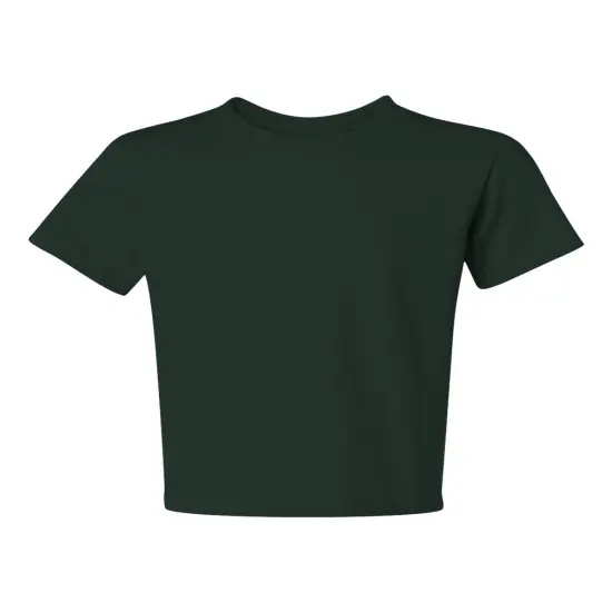 M&O&reg; Youth Gold Soft Touch Crewneck Short Sleeve T-Shirt Forest green {1}