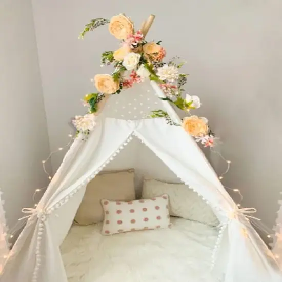 OrgMemory Peony Flower Garland, Rose Flower Swag, 6' Wedding Arch Flowers for Wedding Decor Home Table Runner Mantle Party Decor (Champagne Peony Garland) {2}