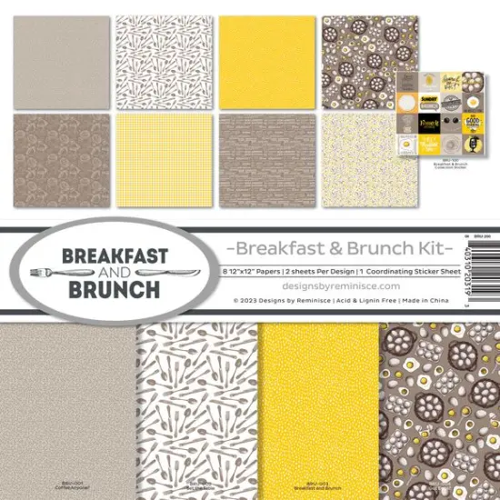 Reminisce Breakfast & Brunch Collection Kit {1}
