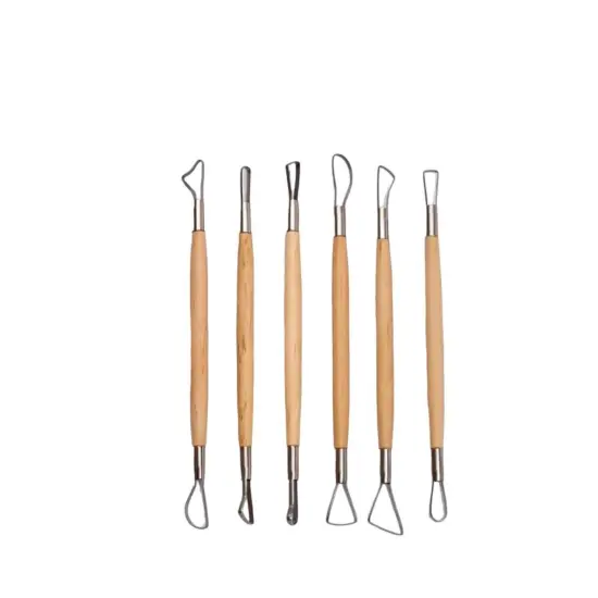 Kitcheniva Clay Tool Pottery Ceramic Sculpting Tools 6 Pcs {2}