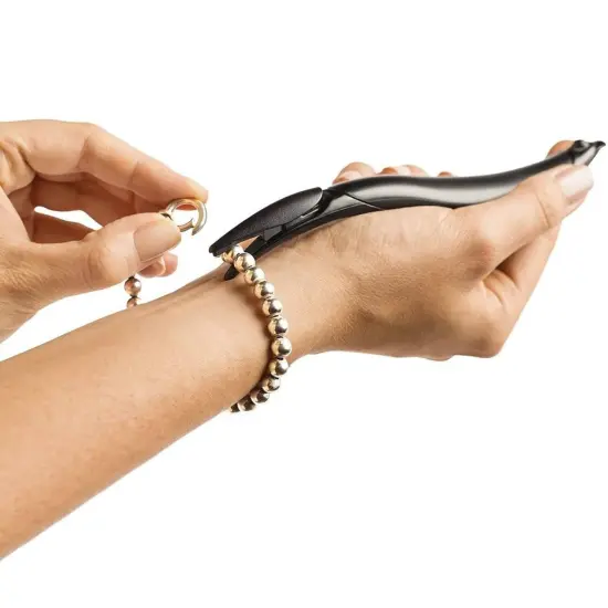 7" Black Jewelry Fastener for Bracelets Watch Clasp {5}