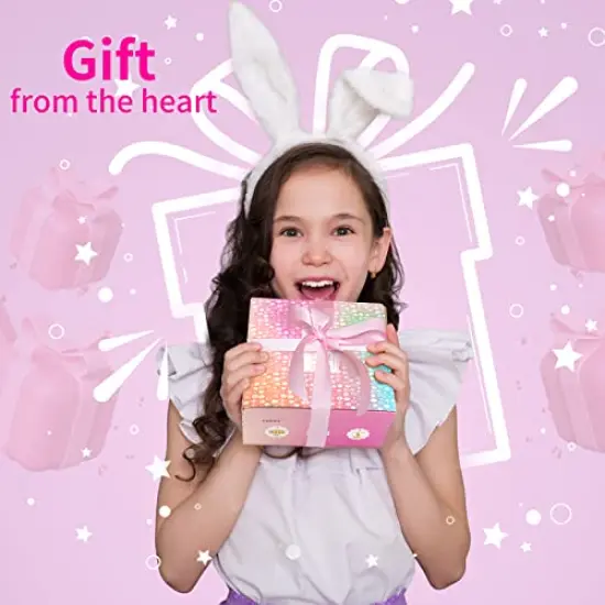 20,000 Pieces Clay Beads Bracelet Making Kit, 120 Colors 6 Boxes Polymer Beads Spacer Heishi Beads & Jewelry Kit with Pendant Charms Elastic Strings, Crafts Gift for Kids Adults {4}