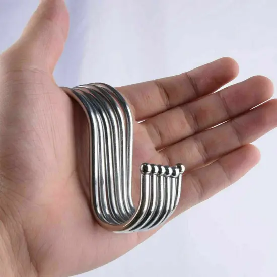 S Shaped Hanging Hooks Stainless Steel Hooks. {2}