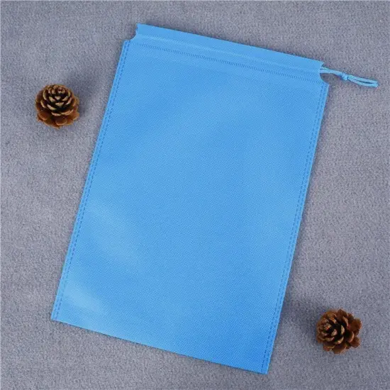 Kitcheniva Shoe Travel Portable Pouch Drawstring Tote Storage Bag Blue {1}