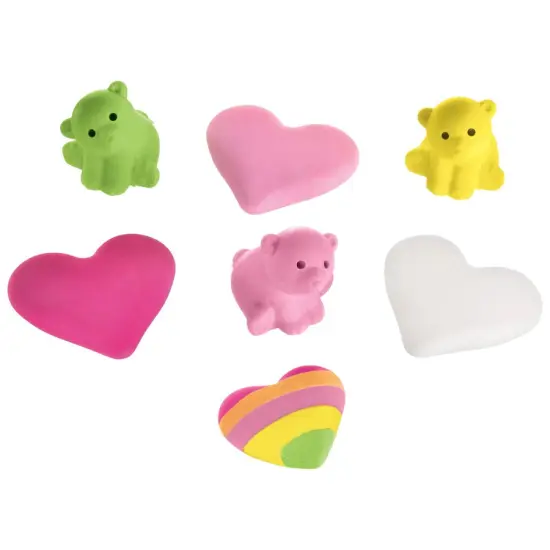 Valentine 3D Erasers {1}
