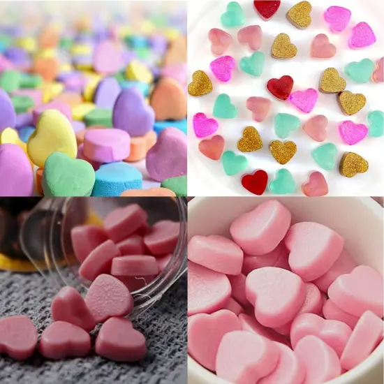 2PCS 55-Cavity Heart Shaped Silicon Mold {5}