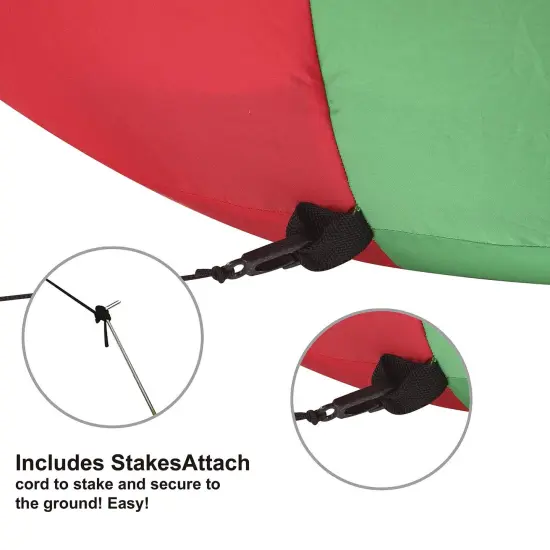 Christmas Inflatable Decorations Flamingo on Ornament {5}