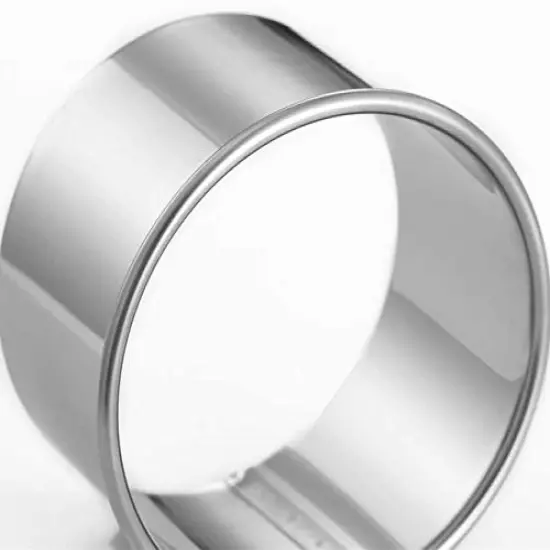 12 Pieces Round Cookie Biscuit Cutter Set,Graduated Circle for Pastry,18/8 Stainless Steel Donut Cutter Ring Molds {5}