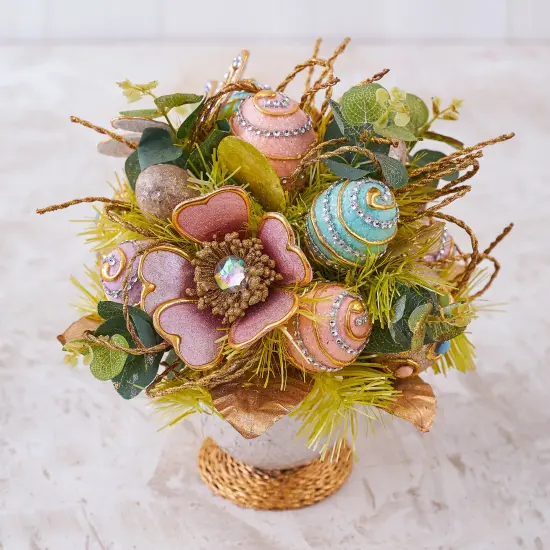 Easter Decorations - Easter Elegant Arrangement Premium Handcrafted {2}