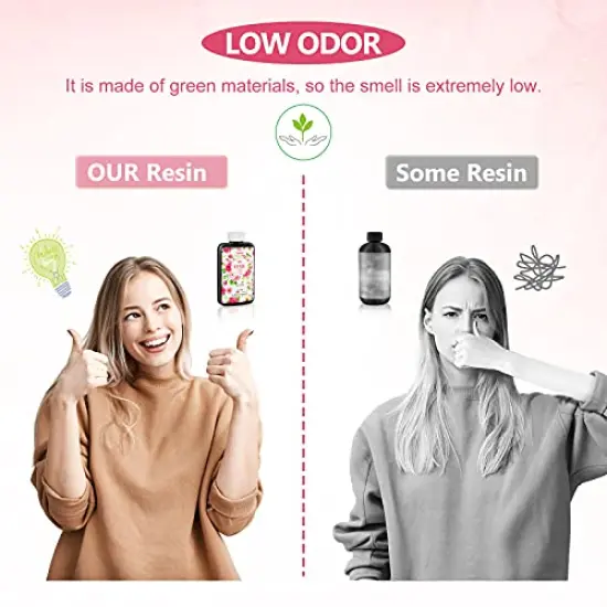 YIEHO 300g UV Resin Clear,Hard,Upgraded Crystal Clear Epoxy Resin Up Premixed UV Cure Resin for Craft Jewelry Making {6}