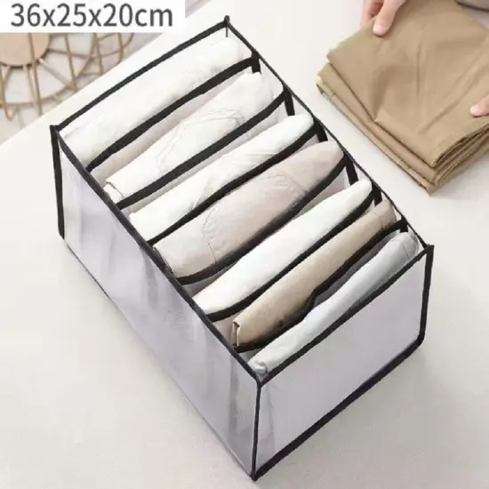 Kitcheniva Foldable Drawer Organizer Closet Storage Box 2 Pcs {3}