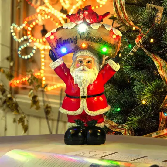 Christmas LED Lights Santa Claus {2}