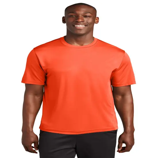 Sport-Tek&reg; Posi Charge Competitor Crew Neck Short Sleeve Tee Shirt Neon orange {1}