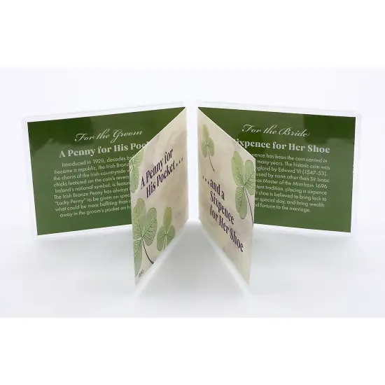 A Penny For His Pocket and A Sixpence For Her Shoe Coin Wedding Set {4}