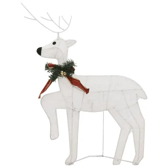 2 pcs Christmas Reindeers with 40 LEDs White {5}