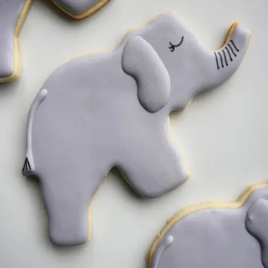 Ann Clark Elephant Face Cookie Cutter 3 3/4" {4}