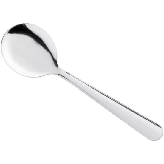6- Pack Round Soup Spoons {1}