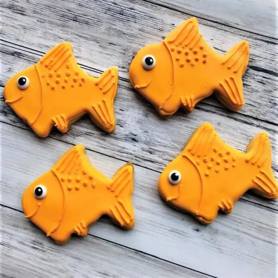 Ann Clark Cute Goldfish Cookie Cutter, 4" {2}