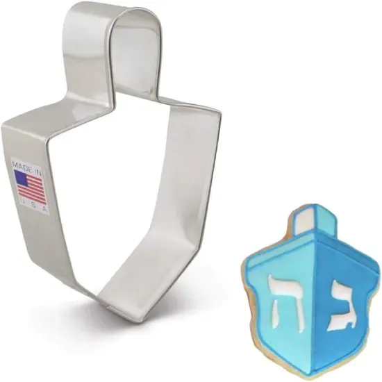 Ann Clark Dreidel Cookie Cutter 4" {1}