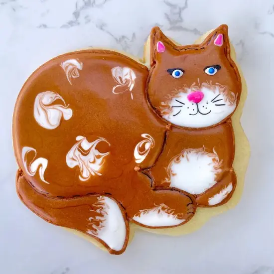 Ann Clark Cat Sleepy Sweet Loaf Cookie Cutter, 3.75" {3}