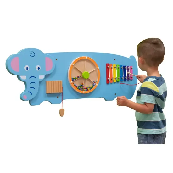 Elephant Activity Wall Panel - 18m+ - Toddler Activity Center {5}