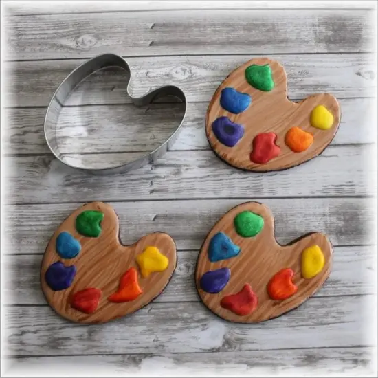 Ann Clark Paint Palette Cookie Cutter, 3.5" {2}