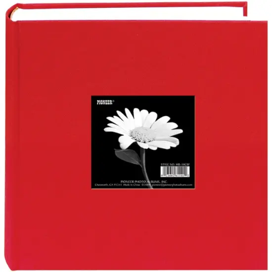 Pioneer Cloth Photo Album W/Frame 9"X9" {1}