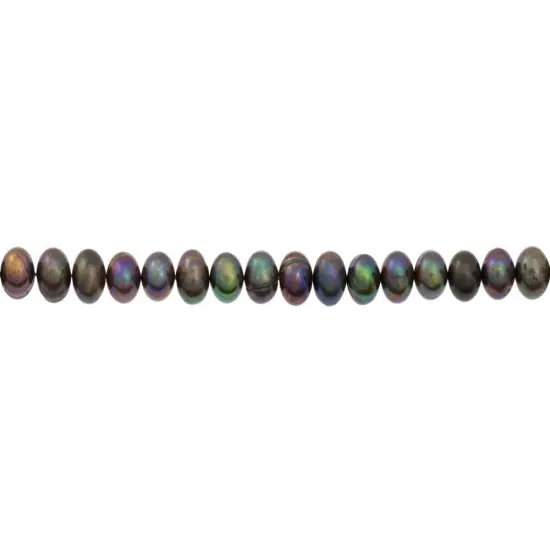 8-9mm Peacock Brown Freshwater Potato Pearls {1}