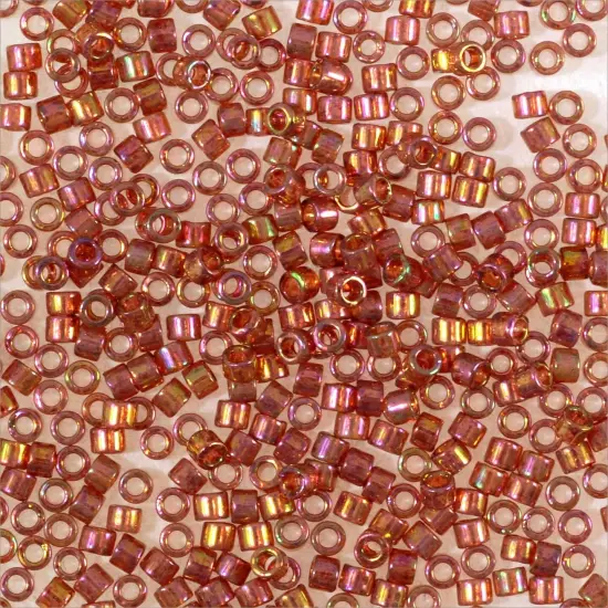 Miyuki Delica Seed Bead 11/0 Gold Luster AB Transparent {3}