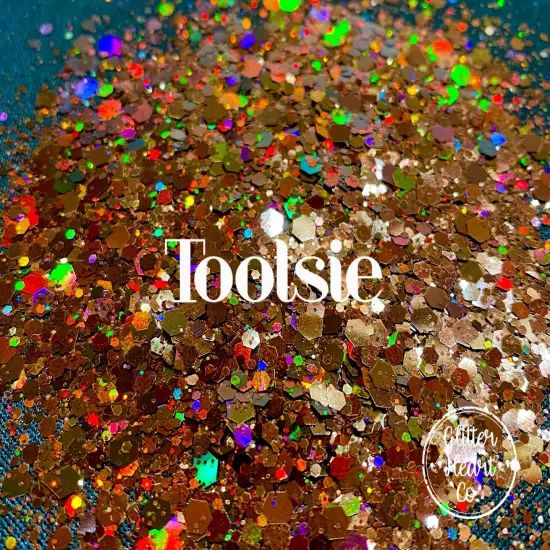 Polyester Glitter - Tootsie by Glitter Heart Co.&trade; {3}