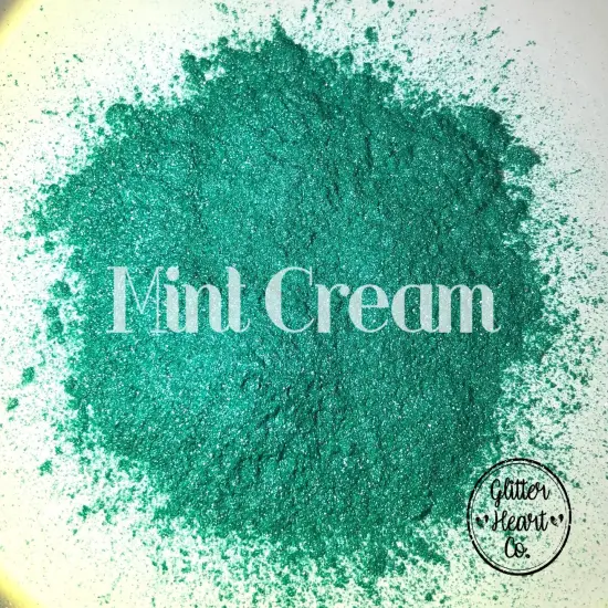 Mint Cream Mica Powder by Glitter Heart Co.&trade; {2}