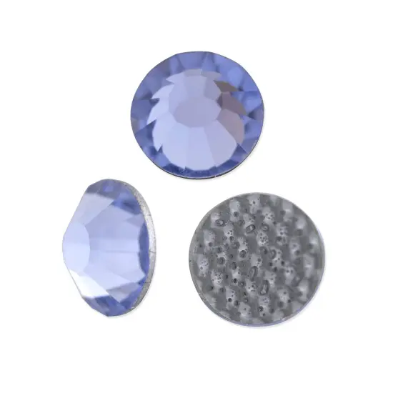 Preciosa Crystal VIVA12 Hotfix Rhinestone 4.7mm (SS20) Light Sapphire (Package of 50) {1}