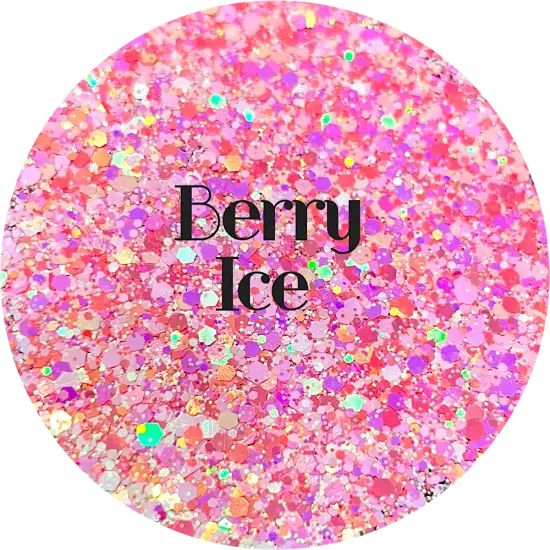 Polyester Glitter - Berry Ice by Glitter Heart Co.&trade; {1}