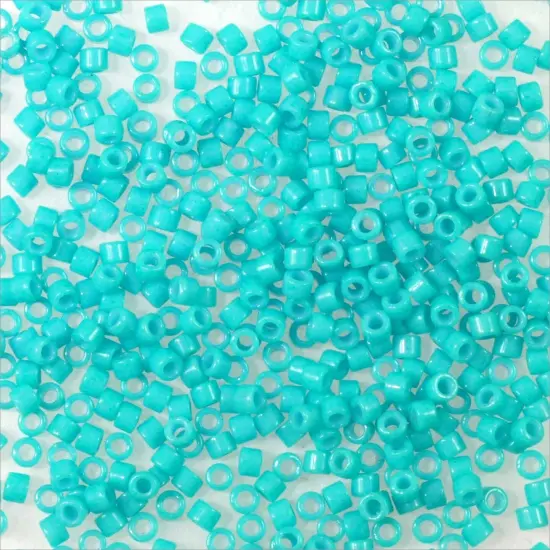 Miyuki Delica Seed Bead 11/0 Opaque Bold Turquoise {4}