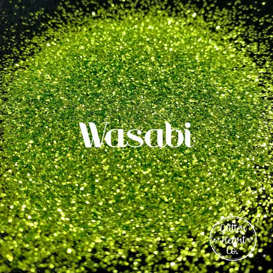 Polyester Glitter - Wasabi by Glitter Heart Co.&trade; {3}
