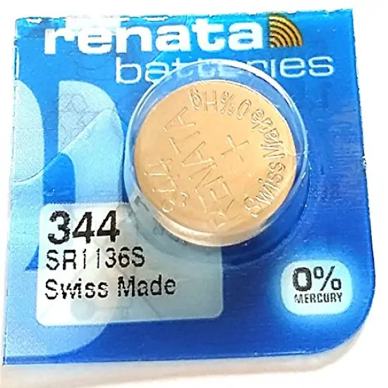 2&nbsp; x Renata Battery 344&nbsp; SR1136W {1}