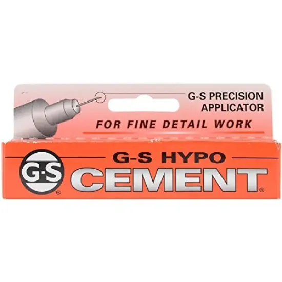 G&S Hypo-Tube Jewelers Cement Clear 1/3 oz {1}