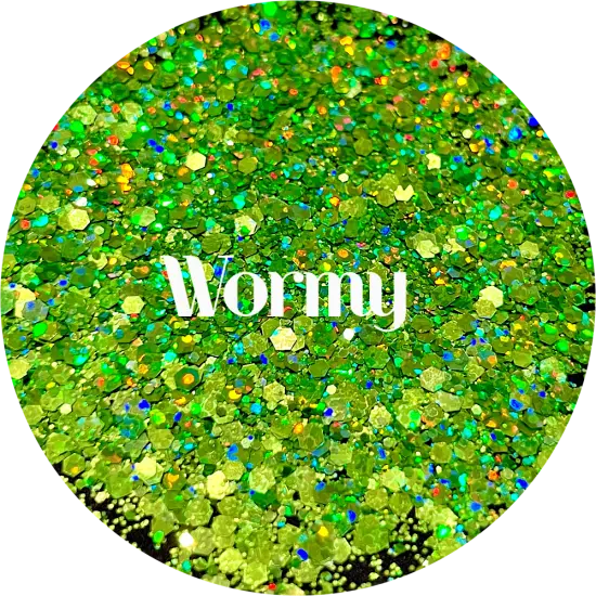 Polyester Glitter - Wormy by Glitter Heart Co.&trade; {1}